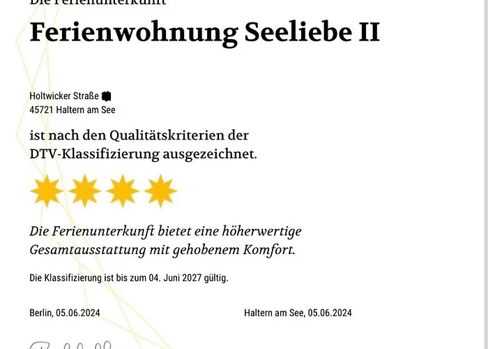 Seeliebe Appartement Haltern